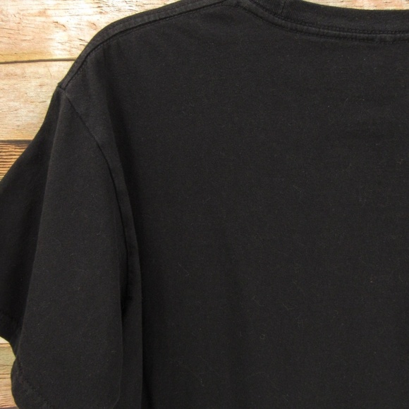 5.11 Tactical Black Back the Blue Crew Neck Short Sleeve Tee L - Picture 9 of 13